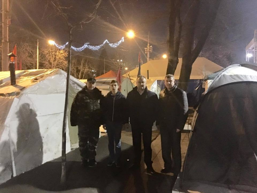 "Городок Победы» пополнился новыми палатками и готов к зиме 