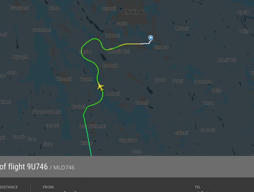 Странная манера пилота вести самолет рейса Стамбул-Кишинев стала причиной паники на борту