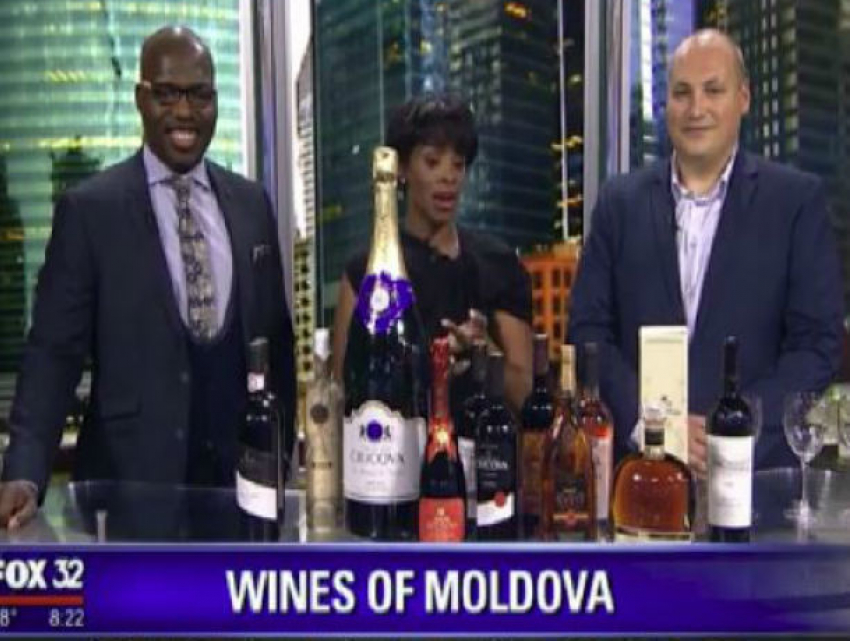 В прямом эфире американского ТВ-шоу продегустировали молдавское вино