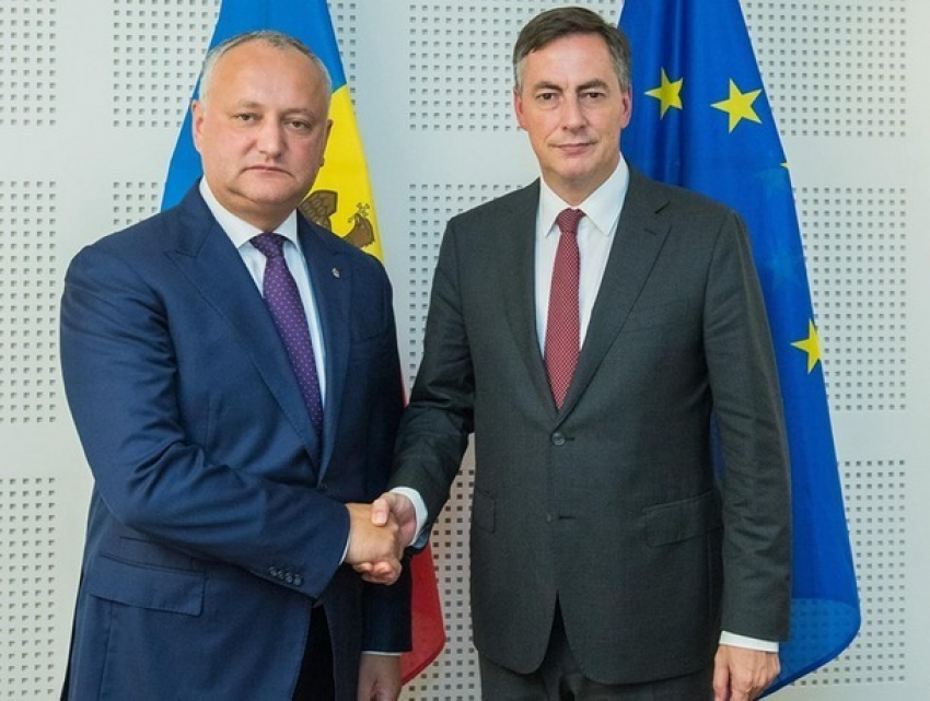 Президент Молдовы провел встречу с председателем комиссии Европарламента по внешним связям