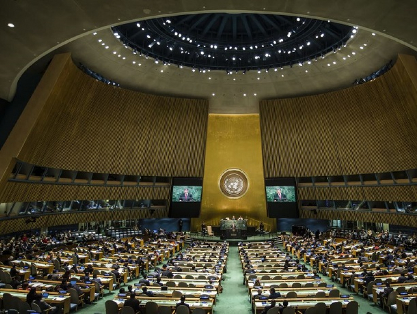 Испугавшись гнева США и Европы, представитель Молдовы сбежал с заседания Генассамблеи ООН по Иерусалиму