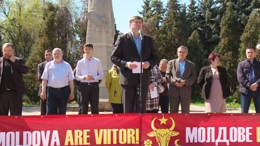 Новые Анены активно участвуют в марше за Молдову