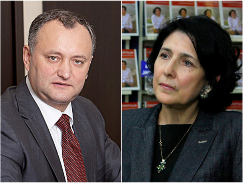 Игорь Додон поздравил Саломэ Зурабишвили с победой на выборах президента Грузии 