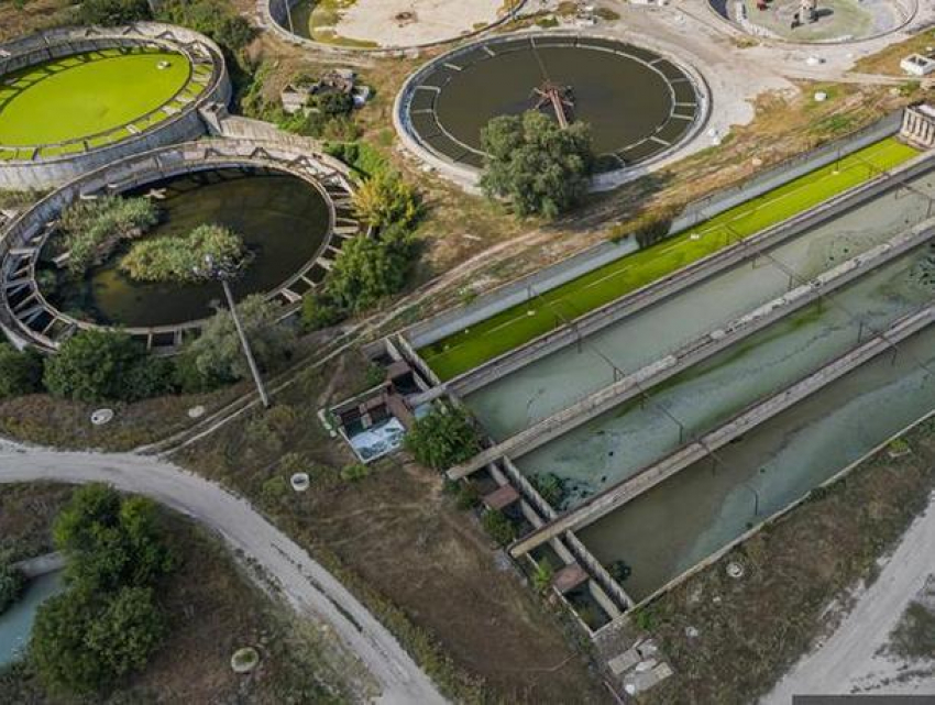 Apă-Canal заявил об «опасной ситуации, существующей на станции очистки сточных вод»