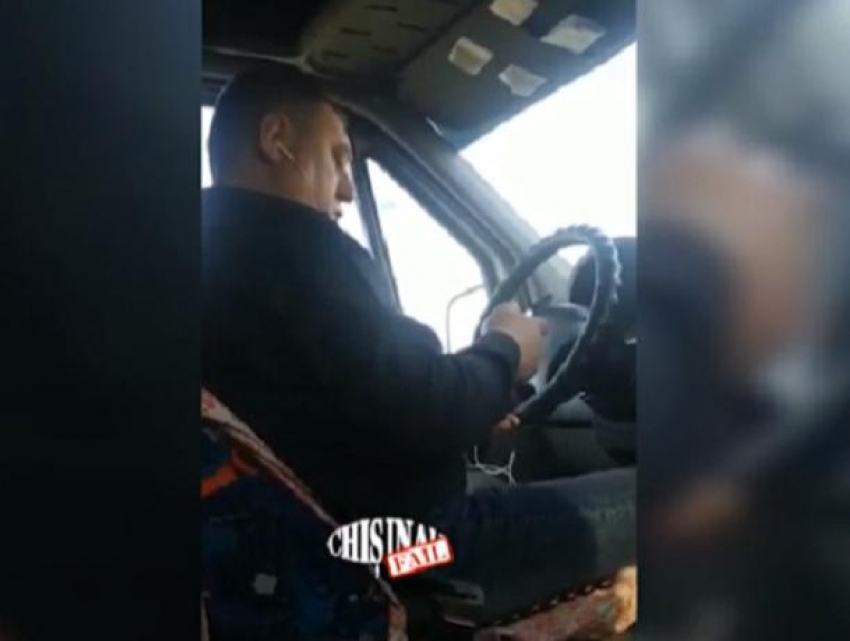 Водитель маршрутки Кишинев-Липканы поставил под угрозу жизни людей