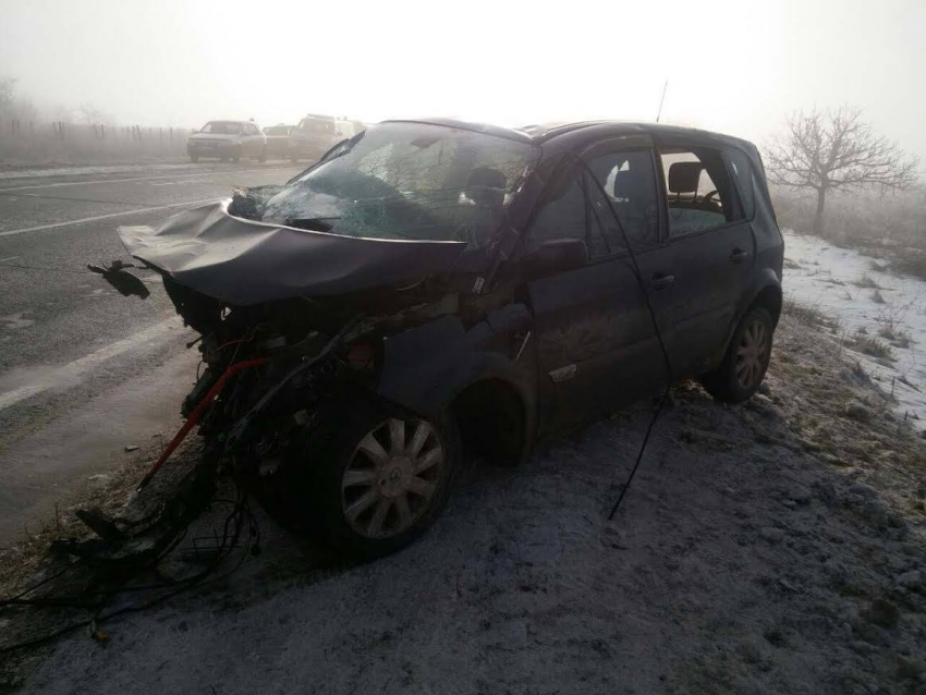 В ДТП на трассе Кишинев-Оргеев пострадали 3 человека и сгорел автомобиль