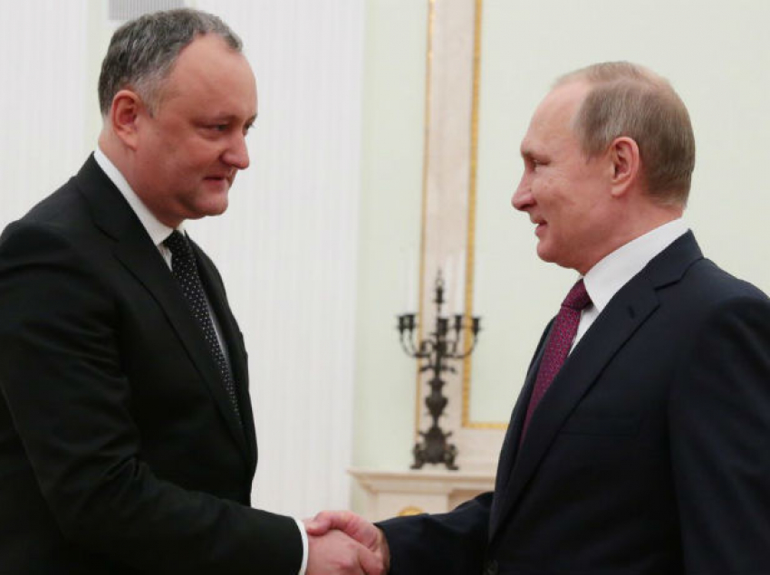 Игорь Додон сообщил Владимиру Путину о переломном годе в отношениях Молдовы и России