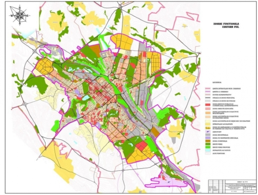У исторического центра Кишинева будет зональный градостроительный план