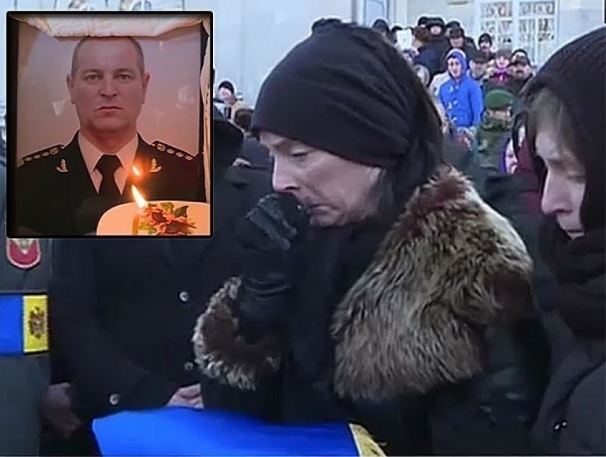 Вдова погибшего в Донбассе полковника Виталия Зара заявила на похоронах, за что он отдал жизнь