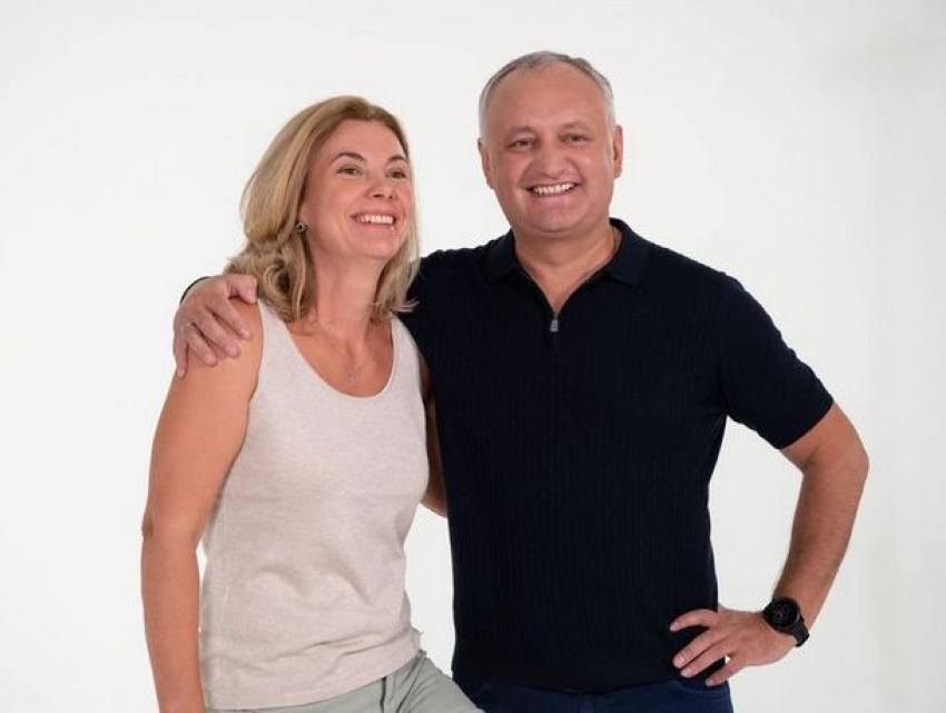 Игорь и Галина Додон отмечают годовщину свадьбы 