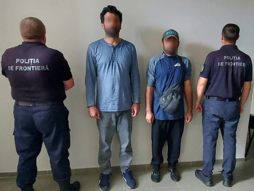 Попытка побега в ЕС: На западе Молдовы задержаны украинец и двое пакистанцев