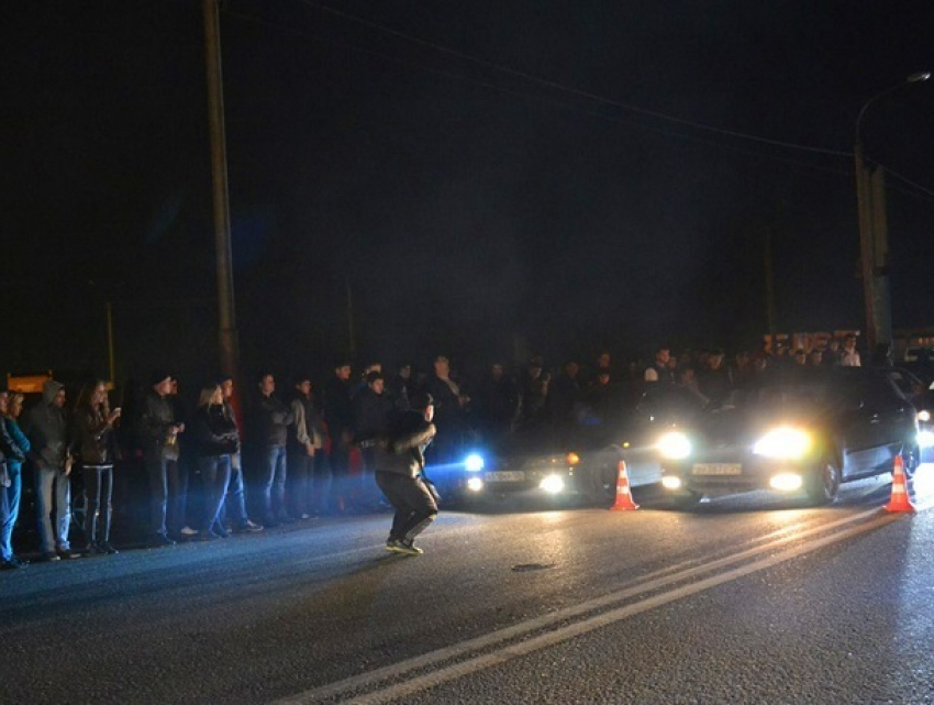 Нелегальные автогонщики заблокировали движение на Бачойской трассе