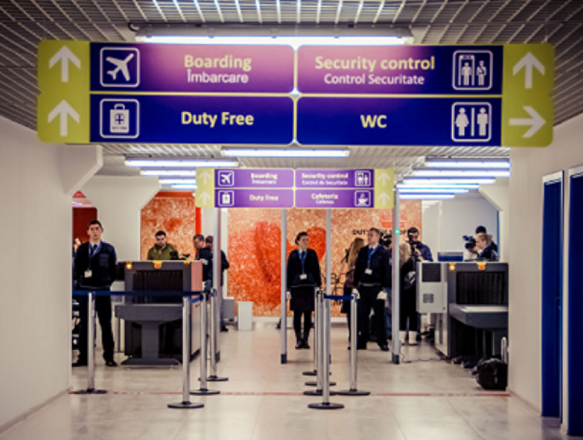 Аэропорт Кишинева стал самым перегруженным КПП Молдовы за последние сутки