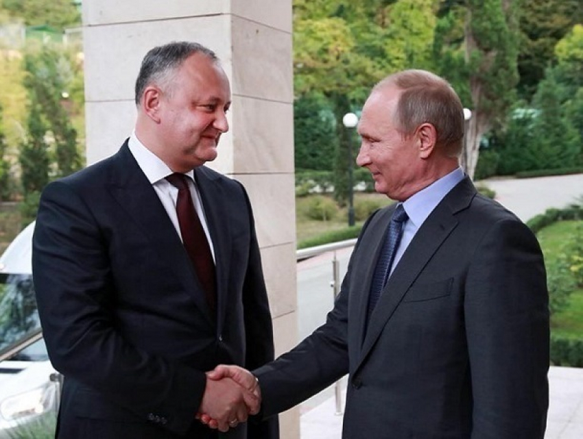 Подробности переговоров Додона и Путина в Сочи с цитатами от обоих президентов