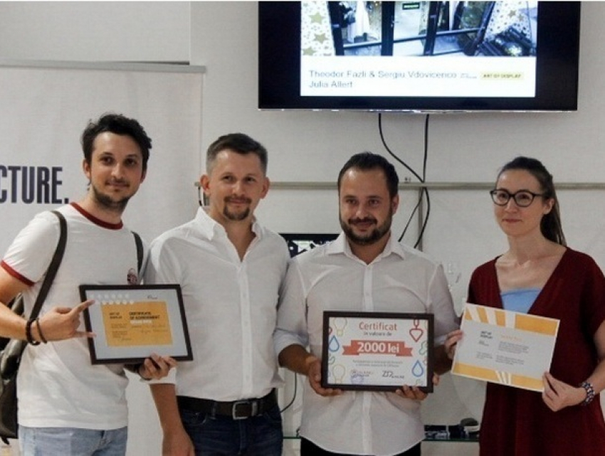 Умение творить красоту всего за 150 долларов продемонстрировали кишиневские дизайнеры