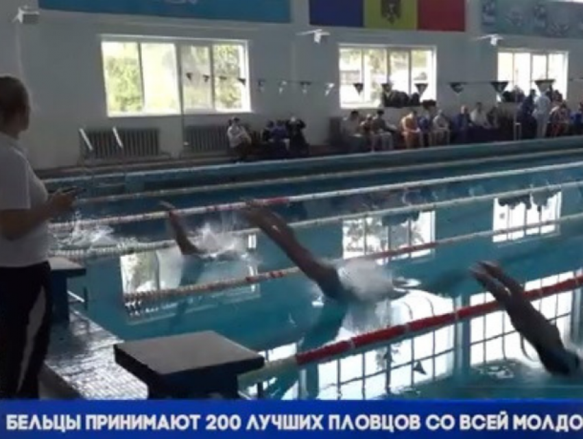 Бельцы приняли 200 лучших пловцов Молдовы