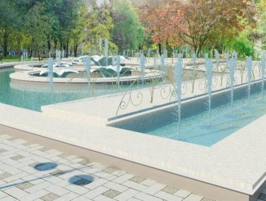 В центре Рыбницы появится новый фонтан, а также благоустроенная площадка для прогулок
