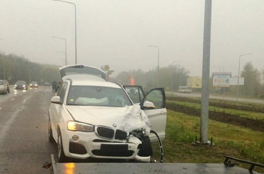 Недалеко от аэропорта Кишинева произошла авария с участием BMW