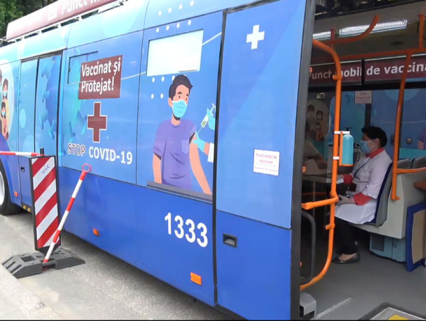 Расположение мобильных пунктов вакцинации 15 июля