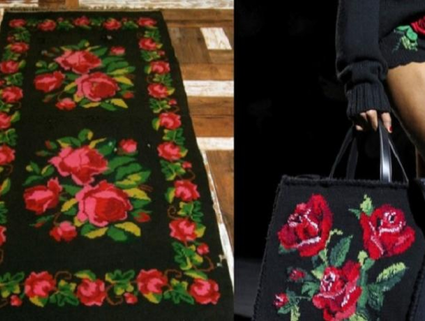 Dolce&Gabbana использовали элементы молдавского ковра в своей новой коллекции