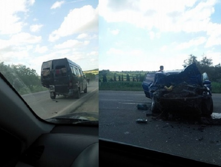 Тяжелейшие травмы в ДТП под Кишиневом получил пассажир микроавтобуса