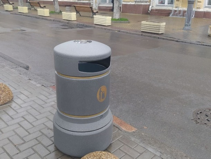В Кишиневе появится множество новых урн для мусора