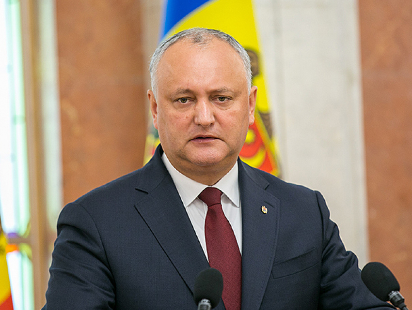 Додон заявил о двойных стандартах западных партнеров Молдовы 