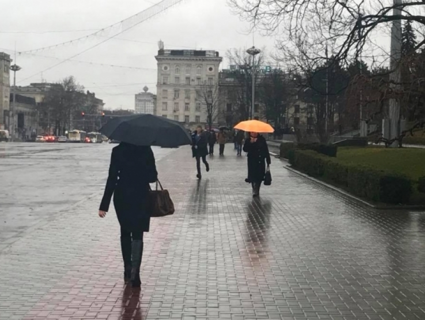 В пятницу в Молдове сохранится дождливая погода 