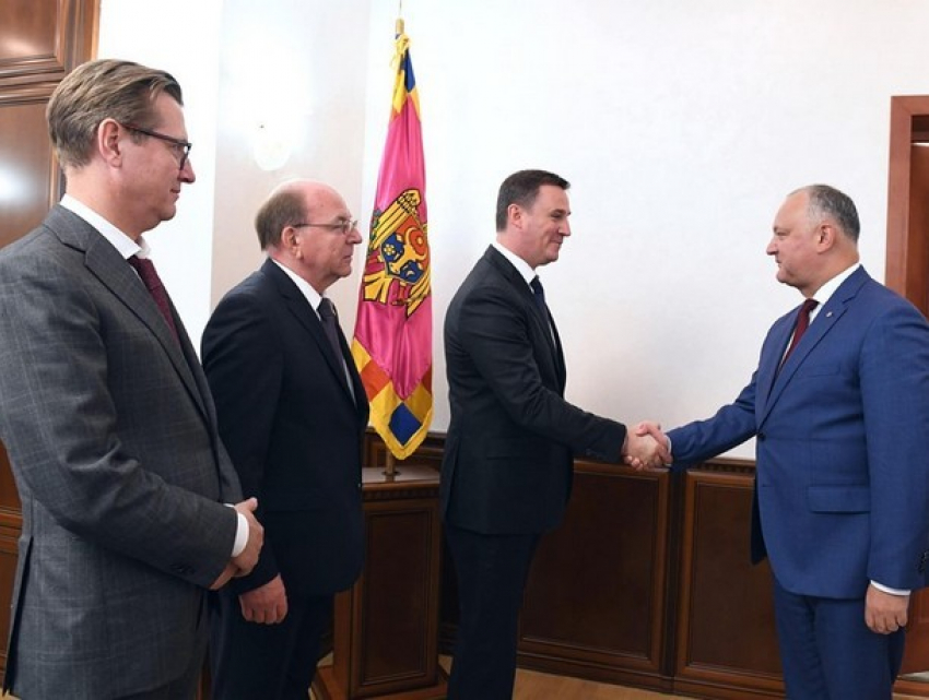 Игорь Додон встретился с российским министром