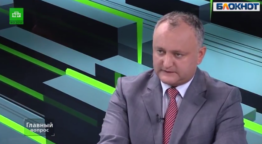 Додон рассказал, когда в Молдове могут пройти досрочные выборы, и как их добиться 
