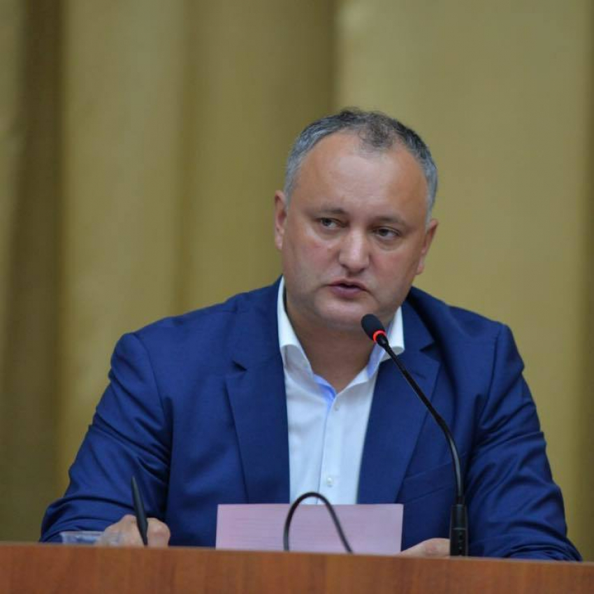 Додон о намерениях Лупу попасть во второй тур: Мечтать не вредно