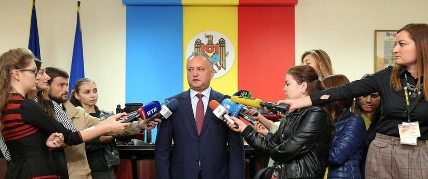 Додон призвал конкурентов на выборах отказаться от дешевых шоу и атак на личность