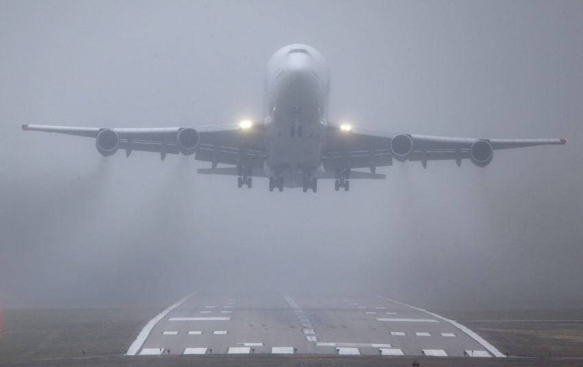 Из-за тумана рейсы в Кишиневском аэропорту задерживаются и отменяются