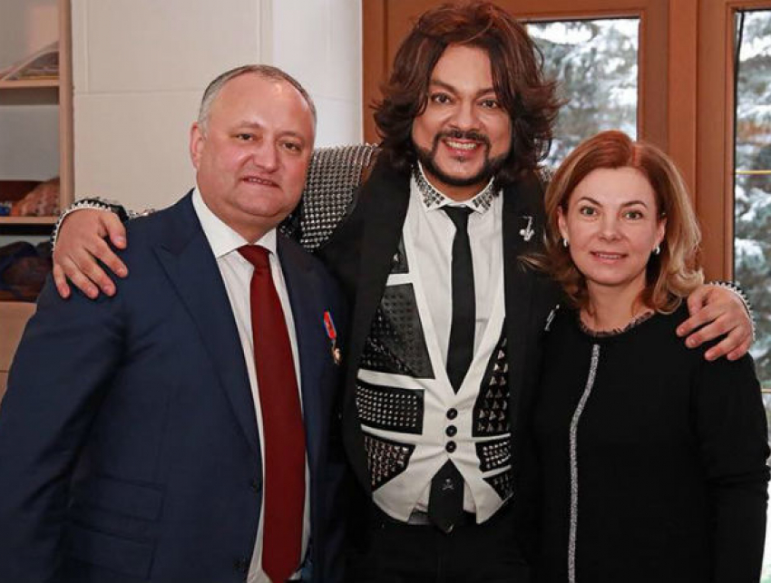 Вклад Киркорова в покорение молдавскими артистами «музыкального Олимпа» оценил президент
