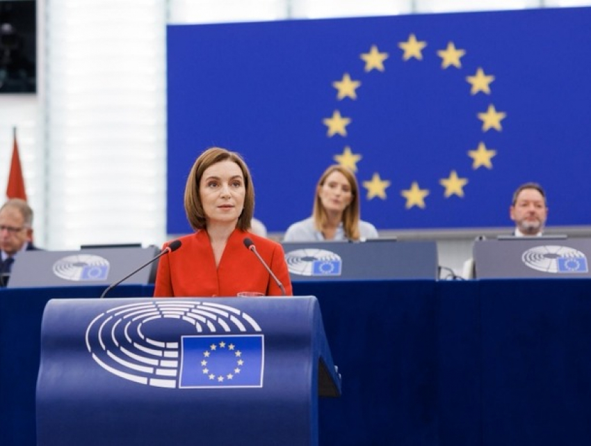 Ризя устроил скандал в Европарламенте, попытавшись сорвать выступление Санду