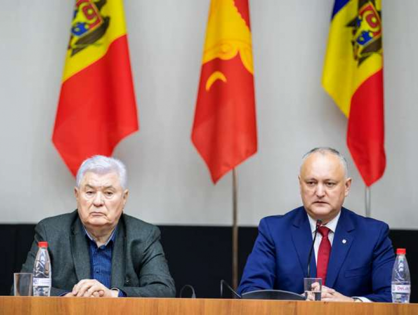 Блок ПКРМ-ПСРМ – команда профессионалов и настоящих патриотов Молдовы