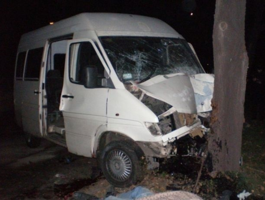 Микроавтобус с молдаванами врезался в электроопору в Псковской области, пострадала девушка