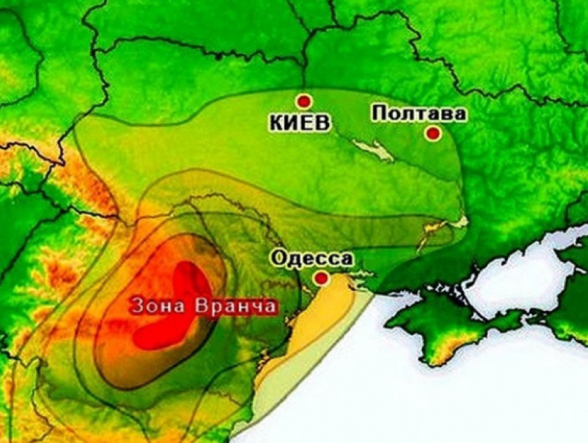 Ночью в Румынии произошло очередное землетрясение