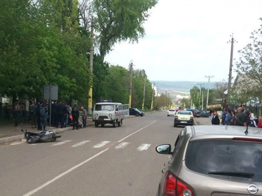 Девочка, которую сбил байкер в Сороках, с переломом оказалась в больнице