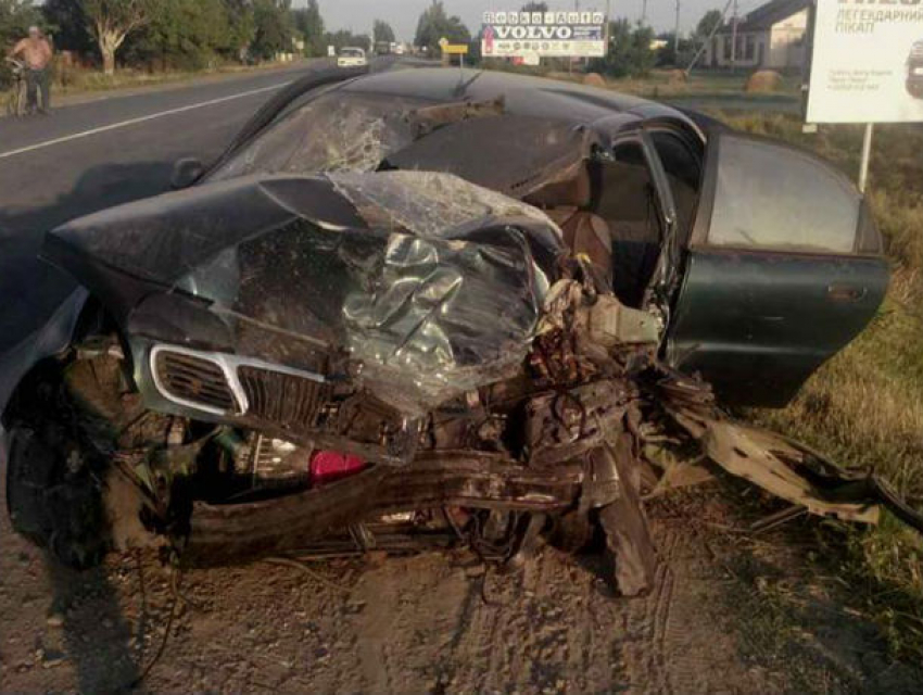 Отец и сын погибли в столкновении легкового авто с микроавтобусом под управлением мужчины из Молдовы