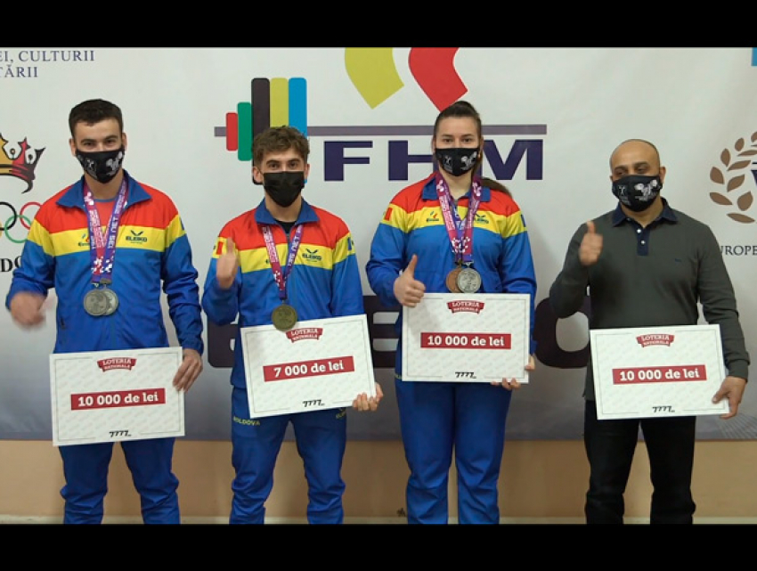 NGM Company наградила медалистов чемпионата Европы по тяжелой атлетике
