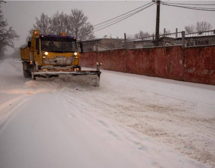 В Молдове объявили желтый код опасности в связи со снегопадом