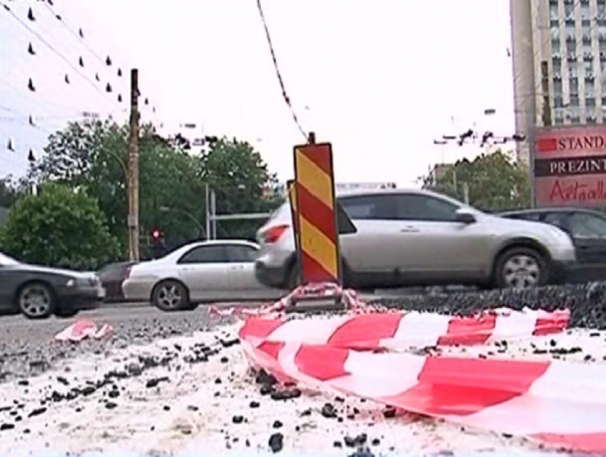 Команда Грозаву решила оставить без ремонта три главных улицы Кишинева