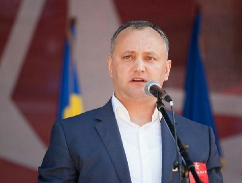 Игорь Додон объявил о начале протестов по всей стране 24 сентября