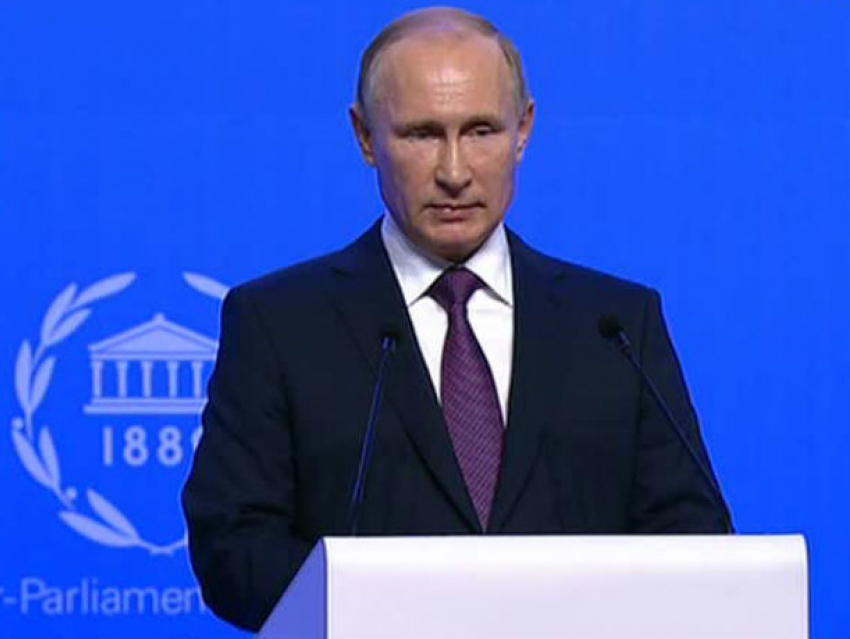 Ассамблею Межпарламентского союза с участием молдавской делегации открыл решительной речью Владимир Путин