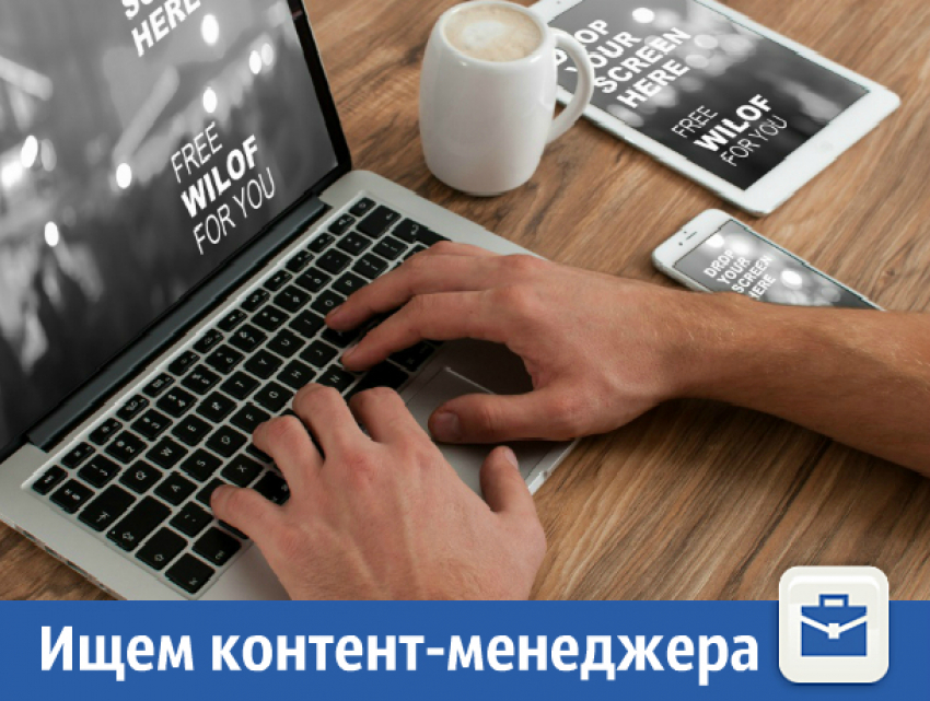 Требуется контент-менеджер 