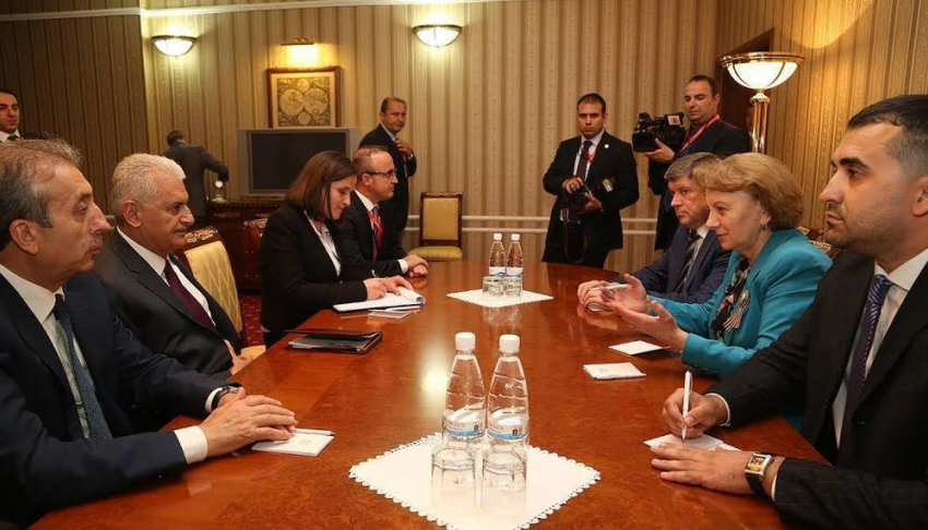 Зинаида Гречаный встретилась с премьер-министром Турции