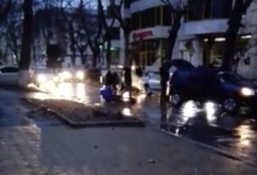 Спецоперация по жесткому задержанию шантажиста в Кишиневе попала на видео 