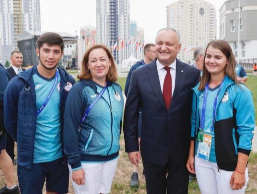 Игорь Додон принял участие в церемонии открытия Европейских игр в Минске