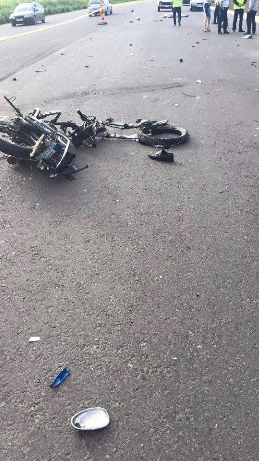 На трассе Кишинев - Страшены произошла страшная авария, один человек погиб
